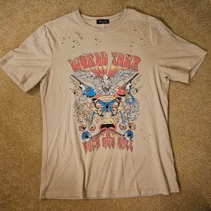 Distressed Graphic Tee